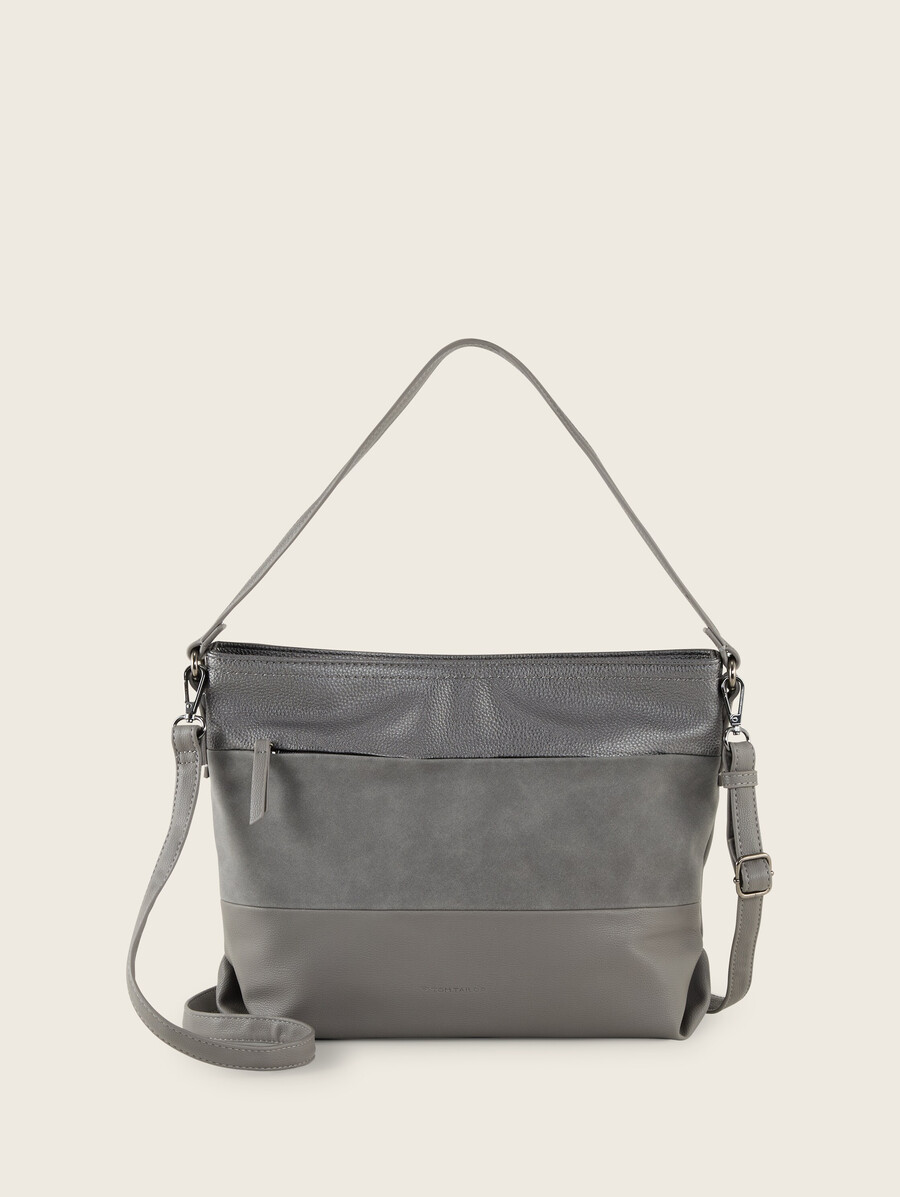 ttnicolina m schultertasche aus materialmix