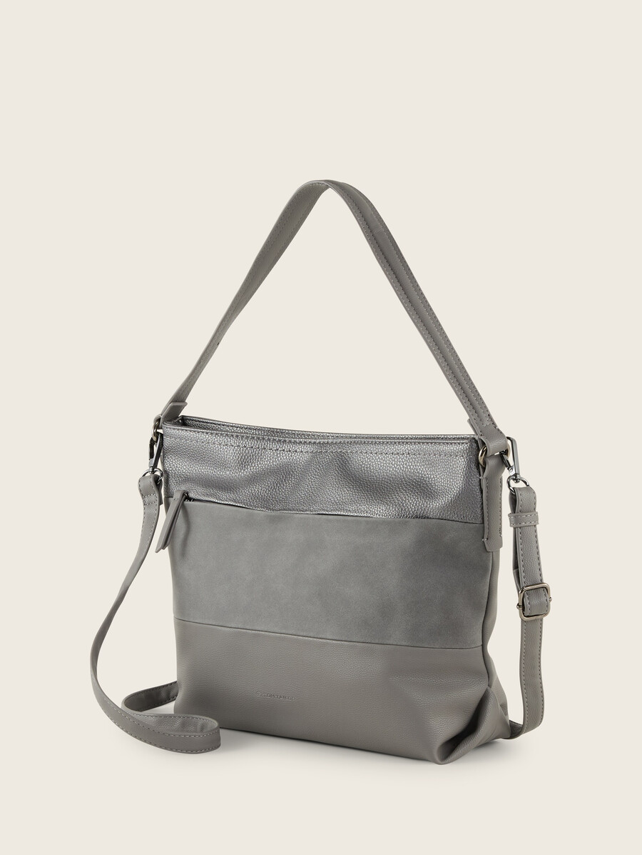 ttnicolina m schultertasche aus materialmix