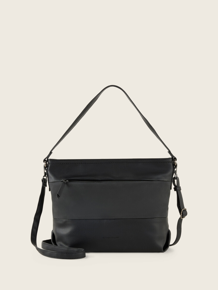 ttnicolina m schultertasche aus materialmix