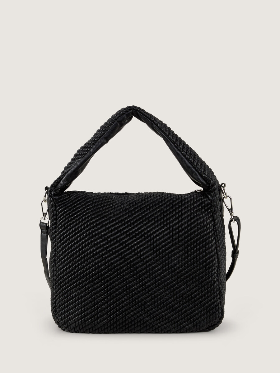 ttnomi m beuteltasche in geflochtener optik