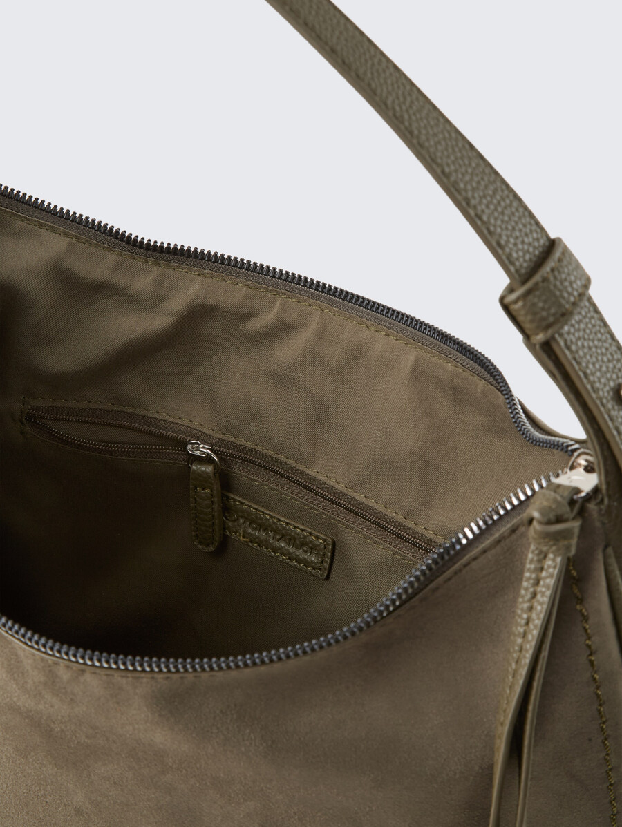 ttlysa m schultertasche in wildlederoptik