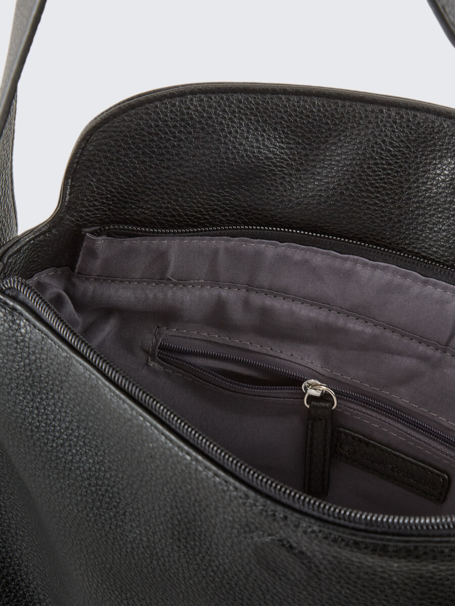 ttrowan l beuteltasche mit farblich abgesetzten kanten
