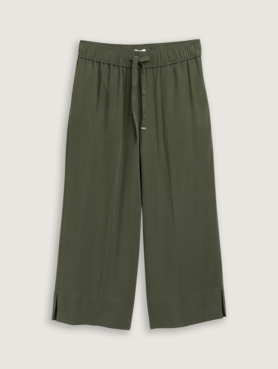 hochtaillierte culottes