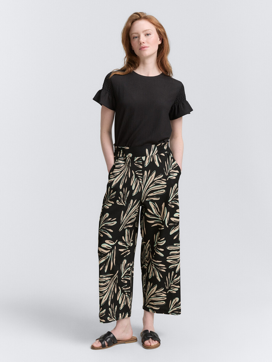 hochtaillierte culottes