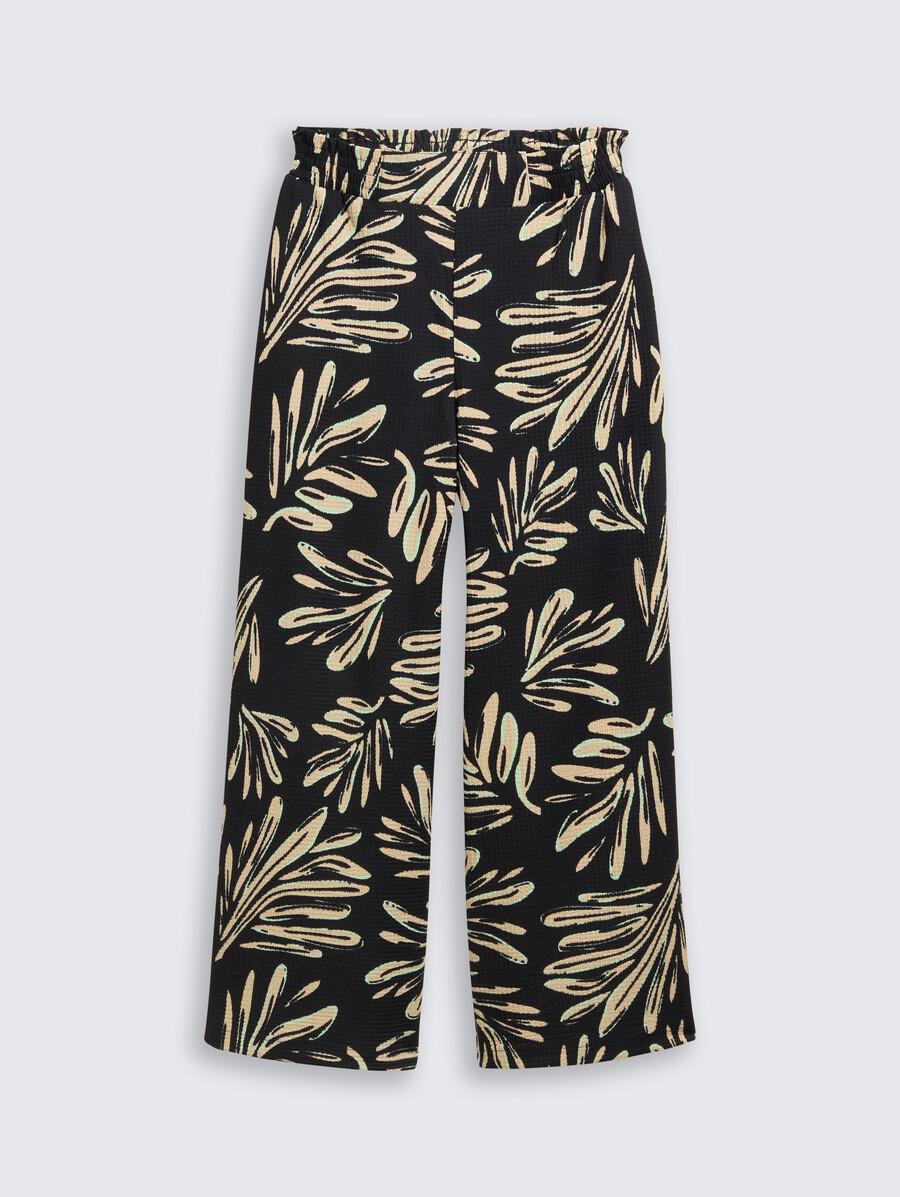 hochtaillierte culottes