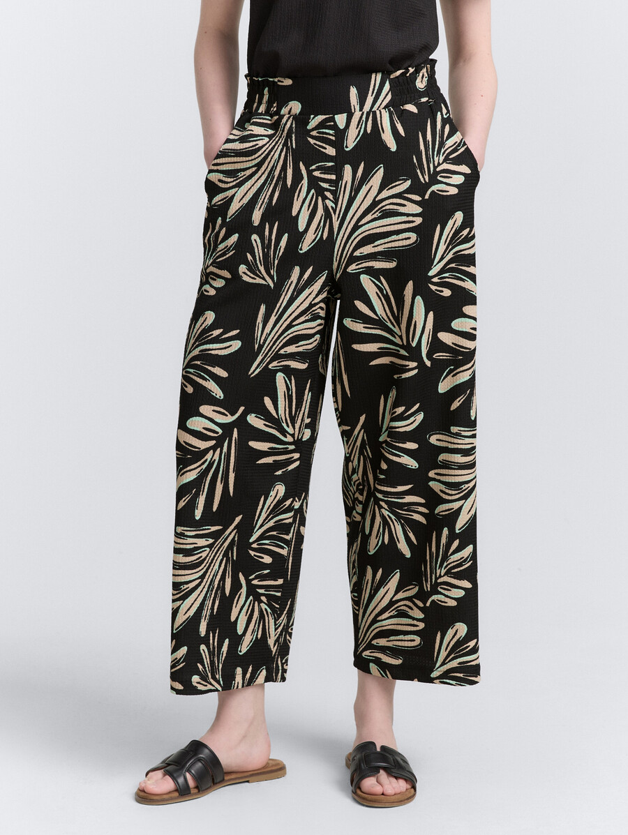 hochtaillierte culottes