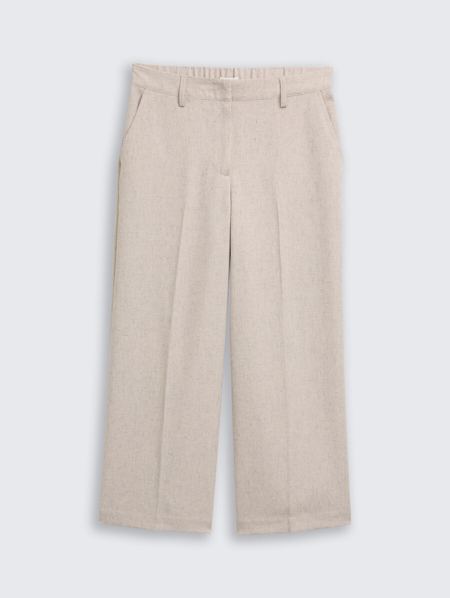 culotte-hose mit bügelfalte