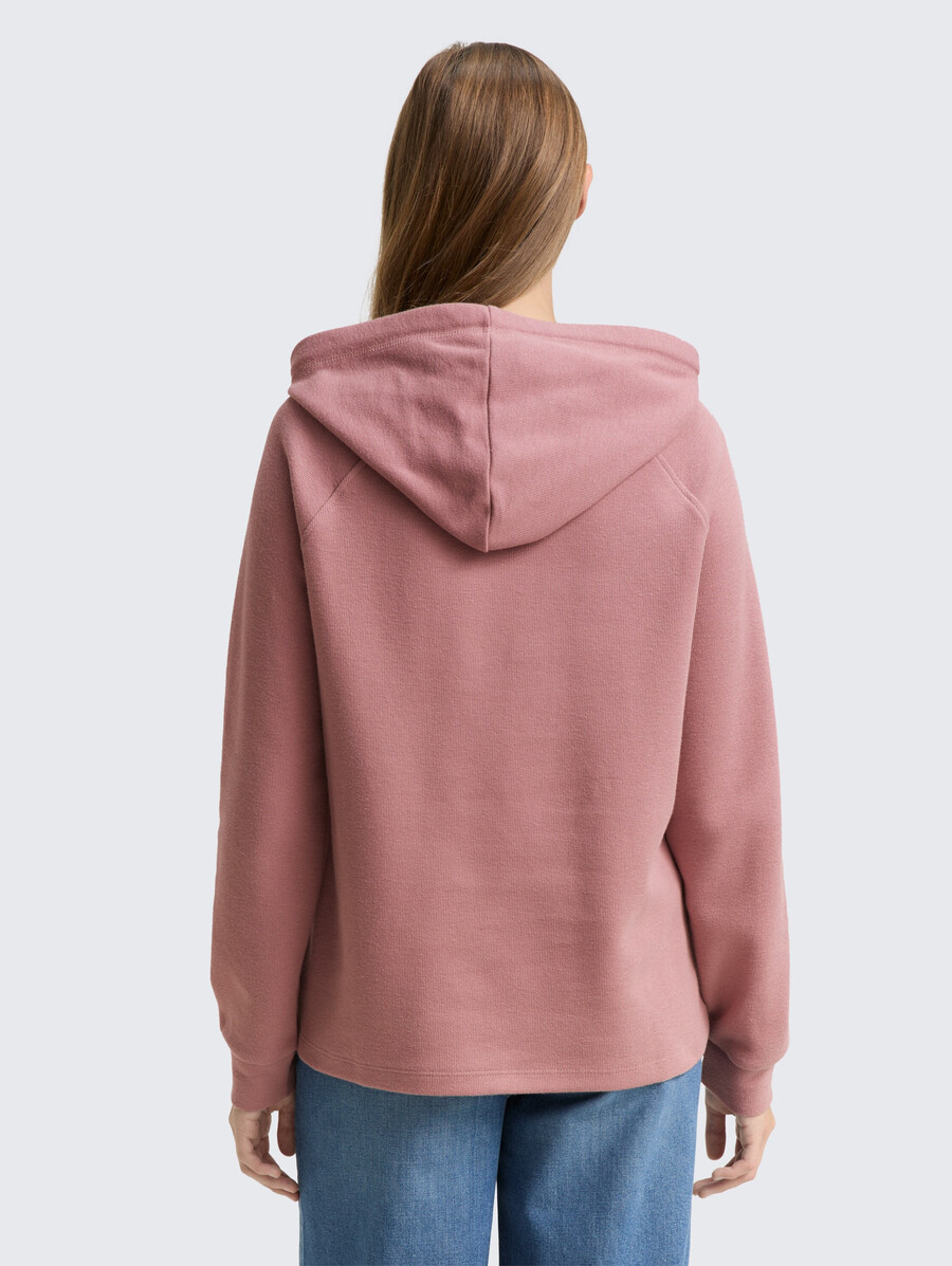kapuzenpullover mit lockerer passform