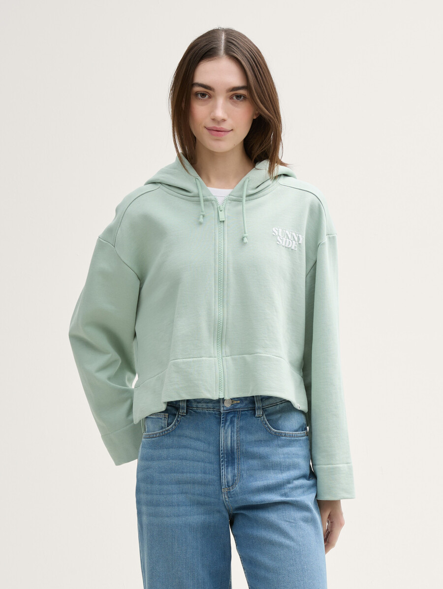 oversize-hoodie mit aufdruck