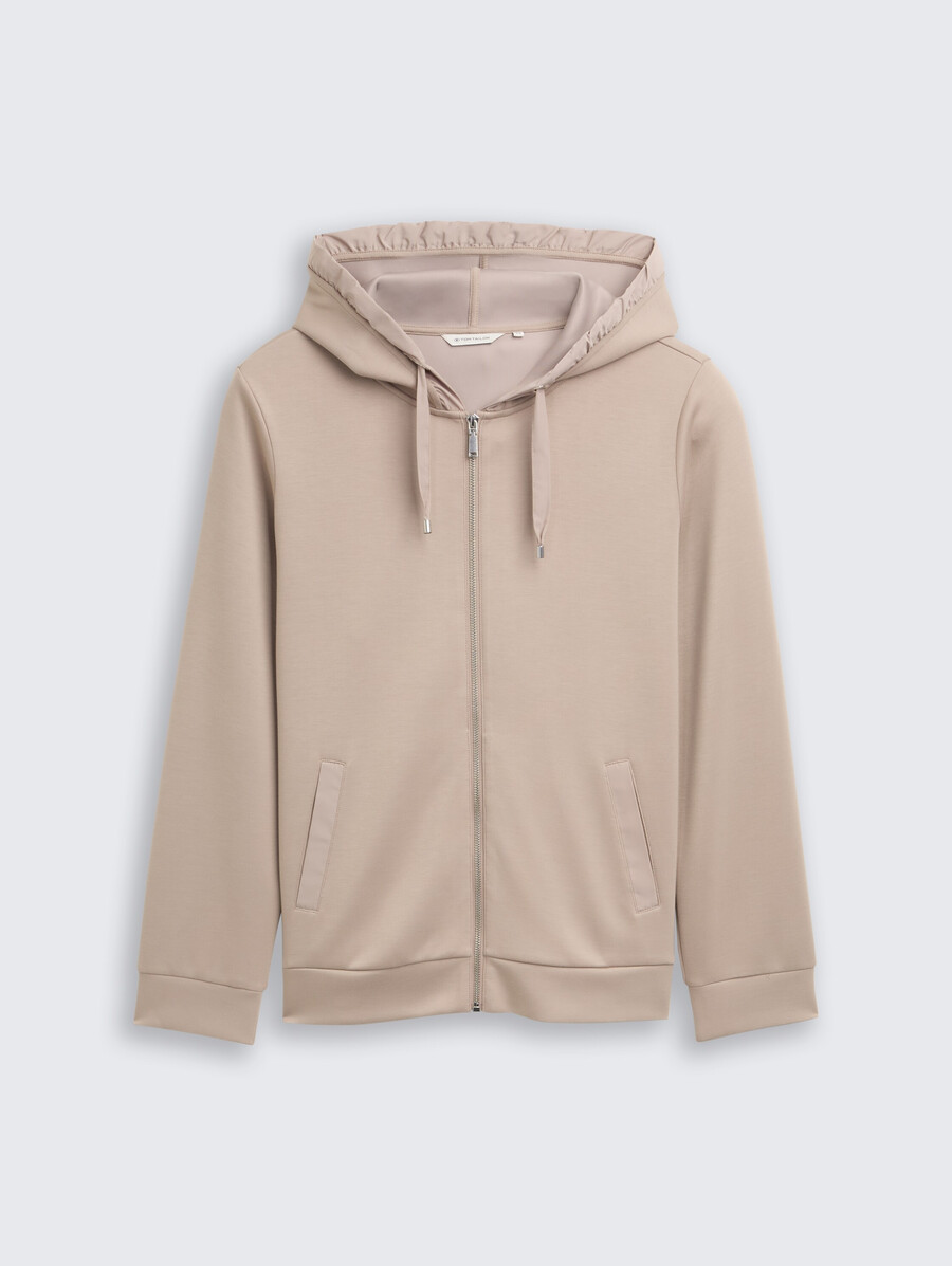 plus size - hoodie scuba sweatshirtjacke