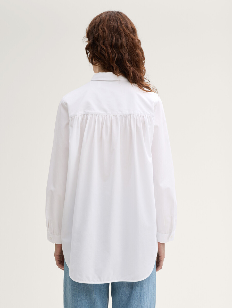 locker geschnittene bluse