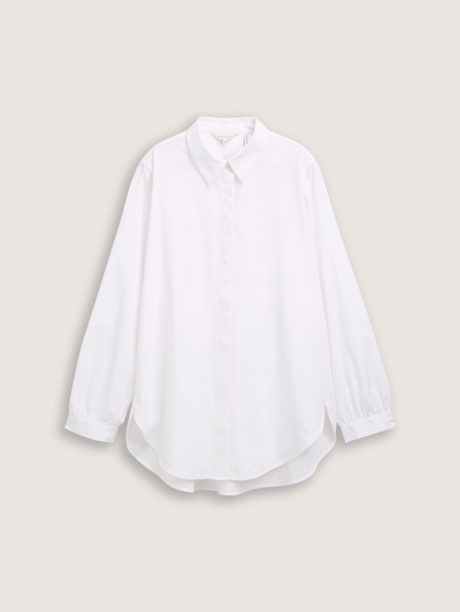locker geschnittene bluse