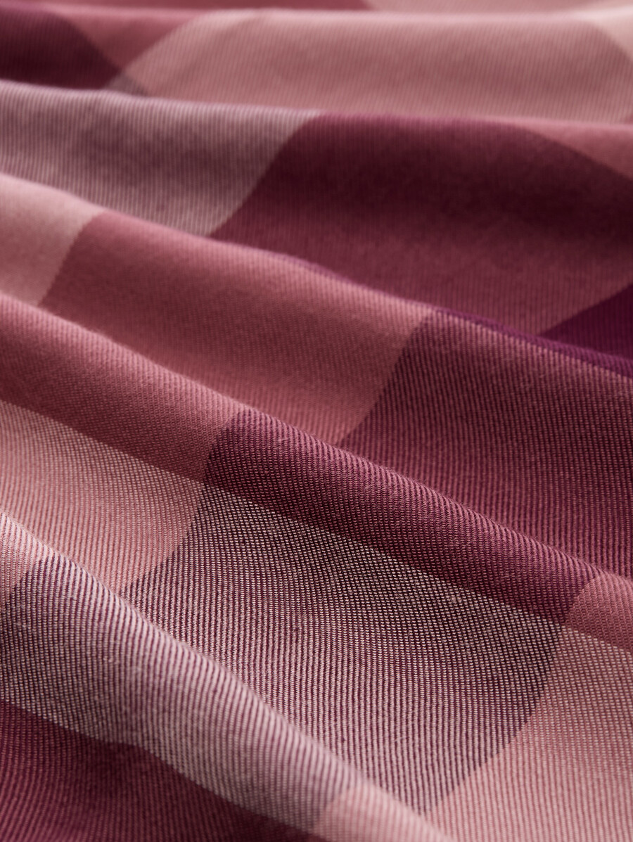 hemdbluse mit karomuster