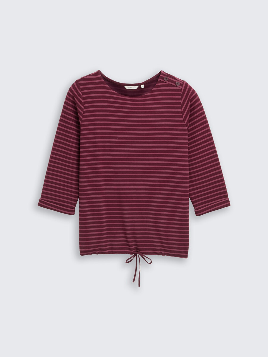 plus size – langärmeliges hemd mit knopfdetails