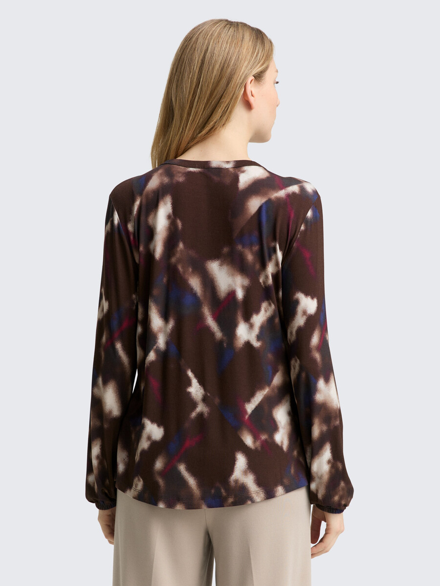 bluse mit muster