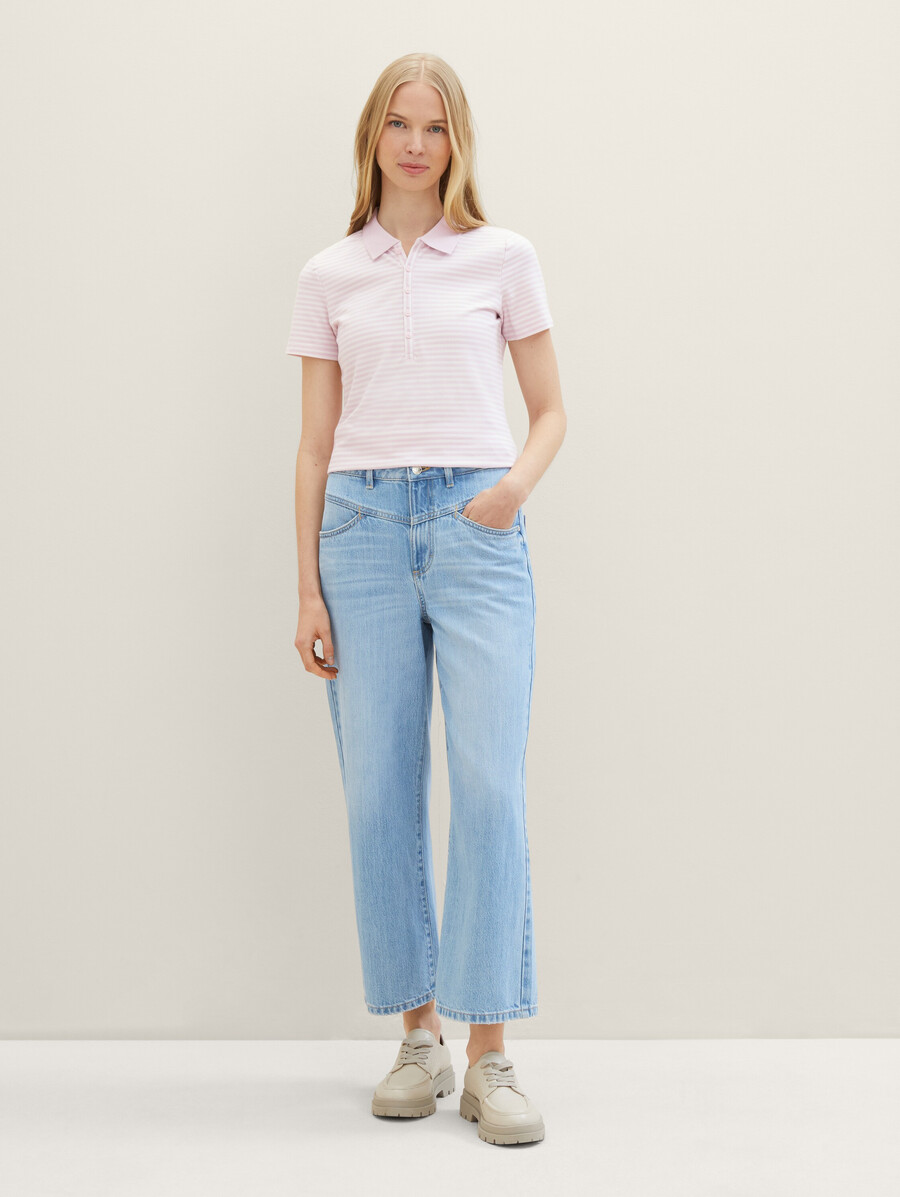 poloshirt aus stretch-piqué