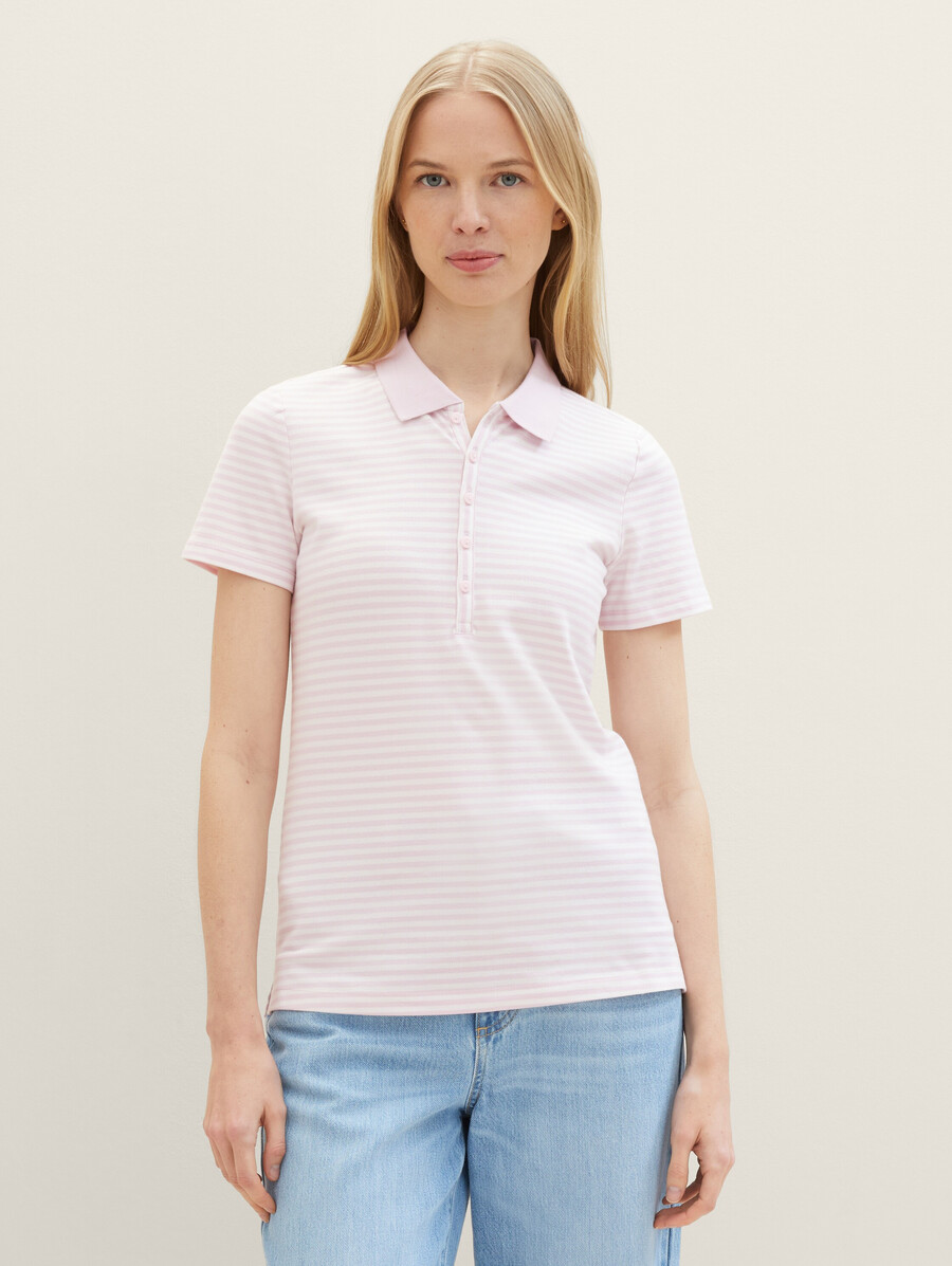 poloshirt aus stretch-piqué