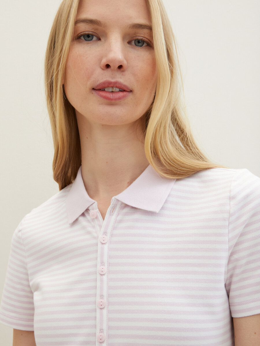 poloshirt aus stretch-piqué