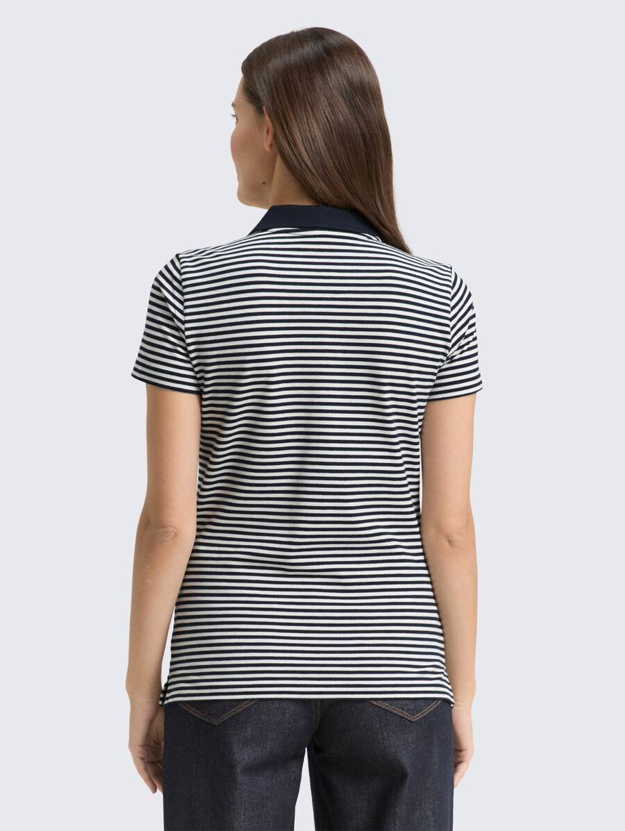 poloshirt aus stretch-piqué