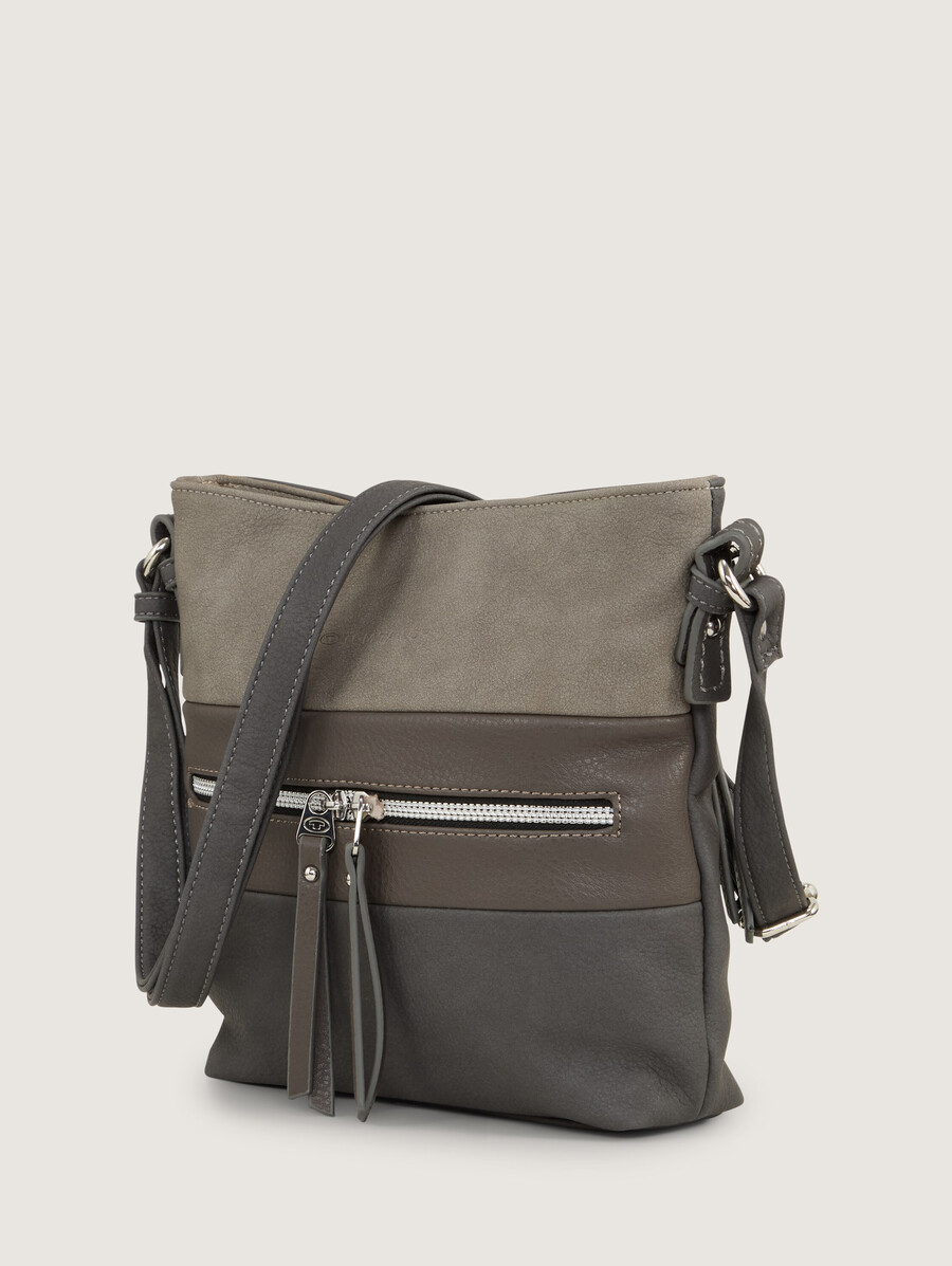 ttellen m schultertasche mit farbblockierung