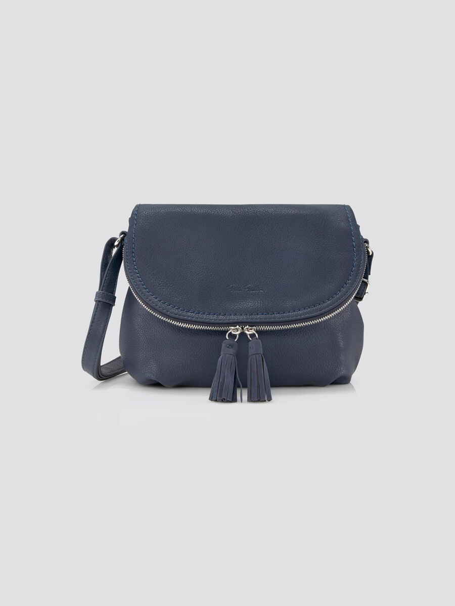 ttlari schultertasche mit quastenverzierung