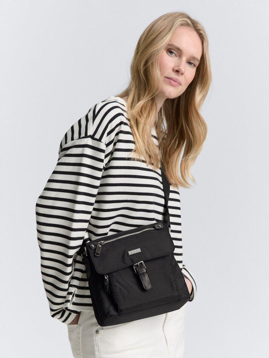 ttrina s schultertasche mit klappe