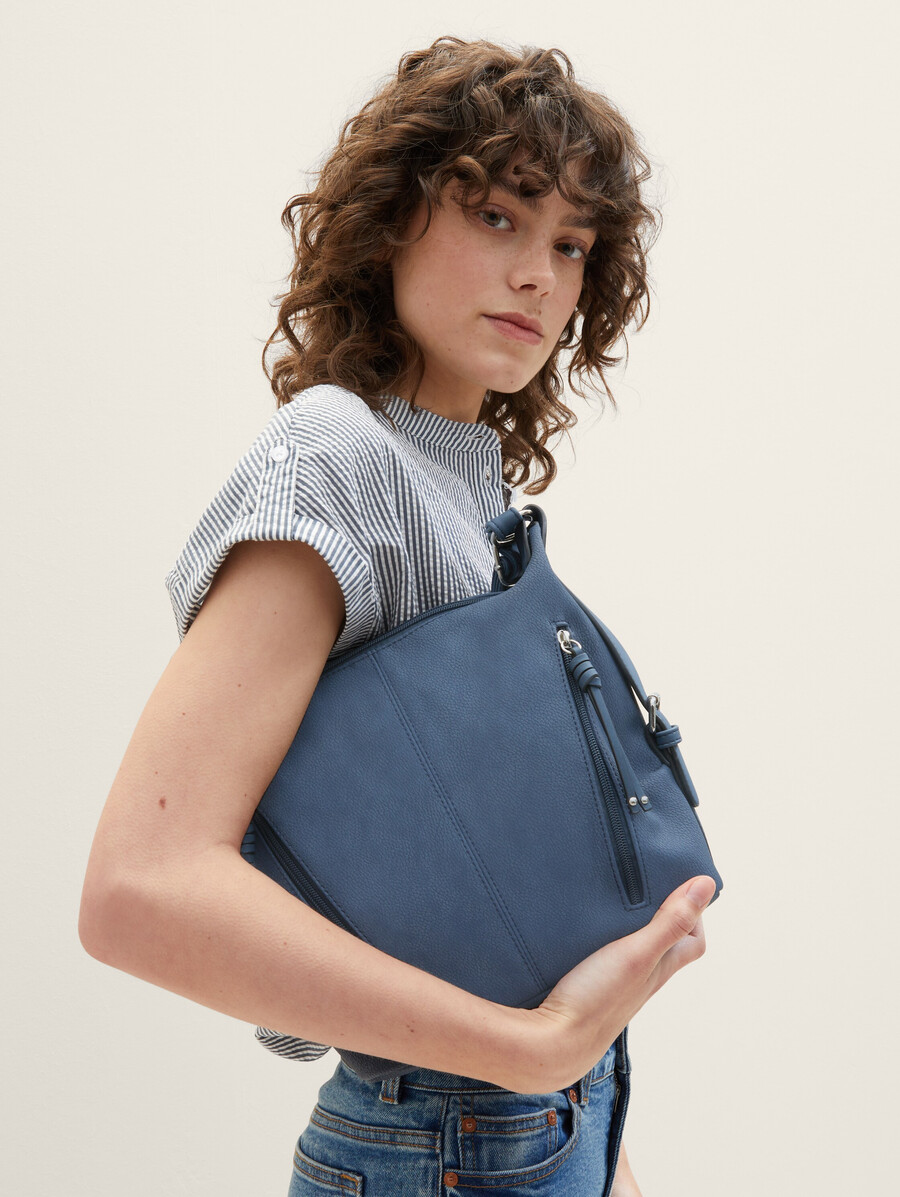 ttcaia m schultertasche mit reißverschlussdetails