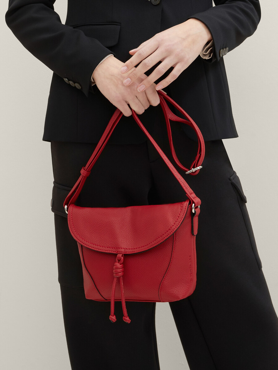 ttmalia s schultertasche mit kontrastnähten