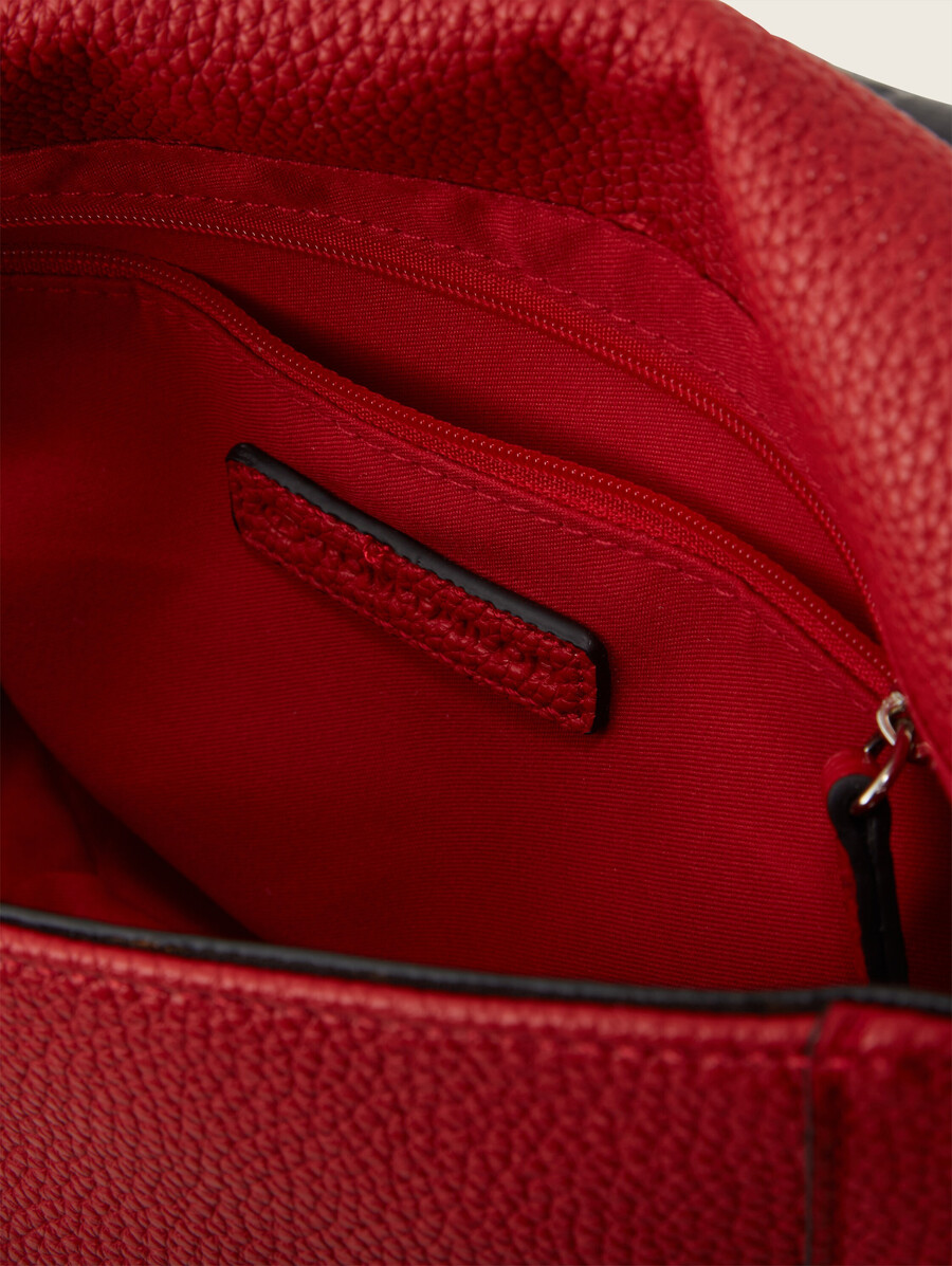 ttmalia s schultertasche mit kontrastnähten