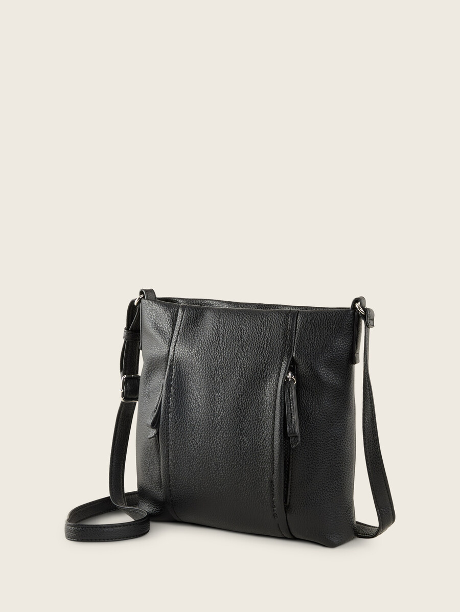 ttbeca m schultertasche mit reißverschlussdetails