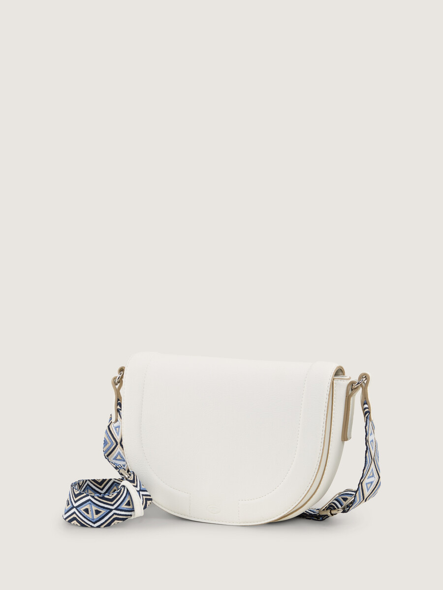 ttnani schultertasche mit gemustertem gewebtem riemen
