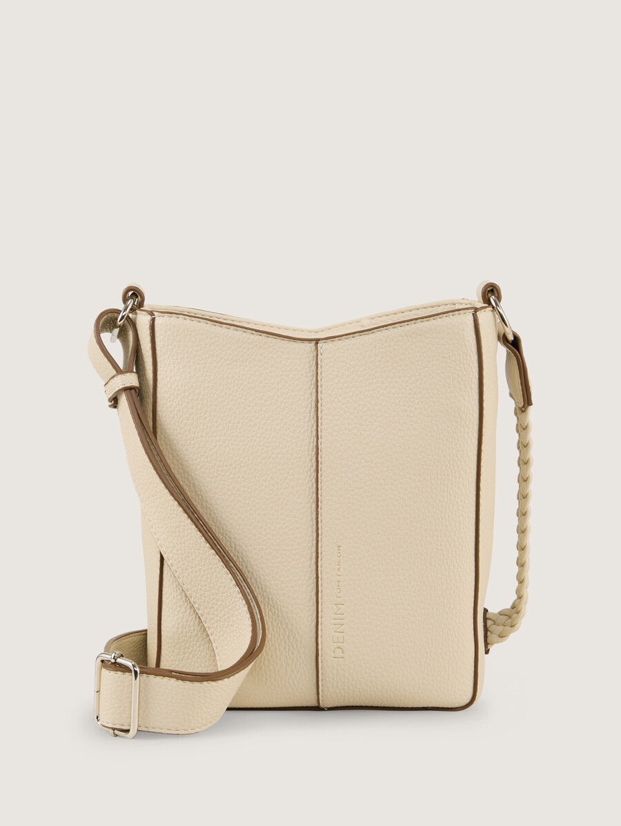 ttneda s schultertasche mit geflochtenen details
