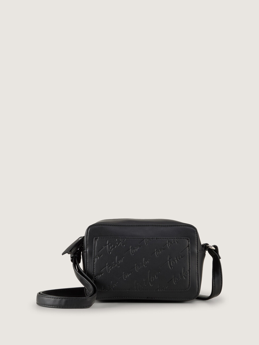 ttwendi schultertasche mit geprägtem logo