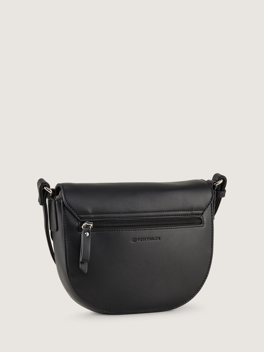 ttwendi schultertasche mit Überschlag und geprägtem logo