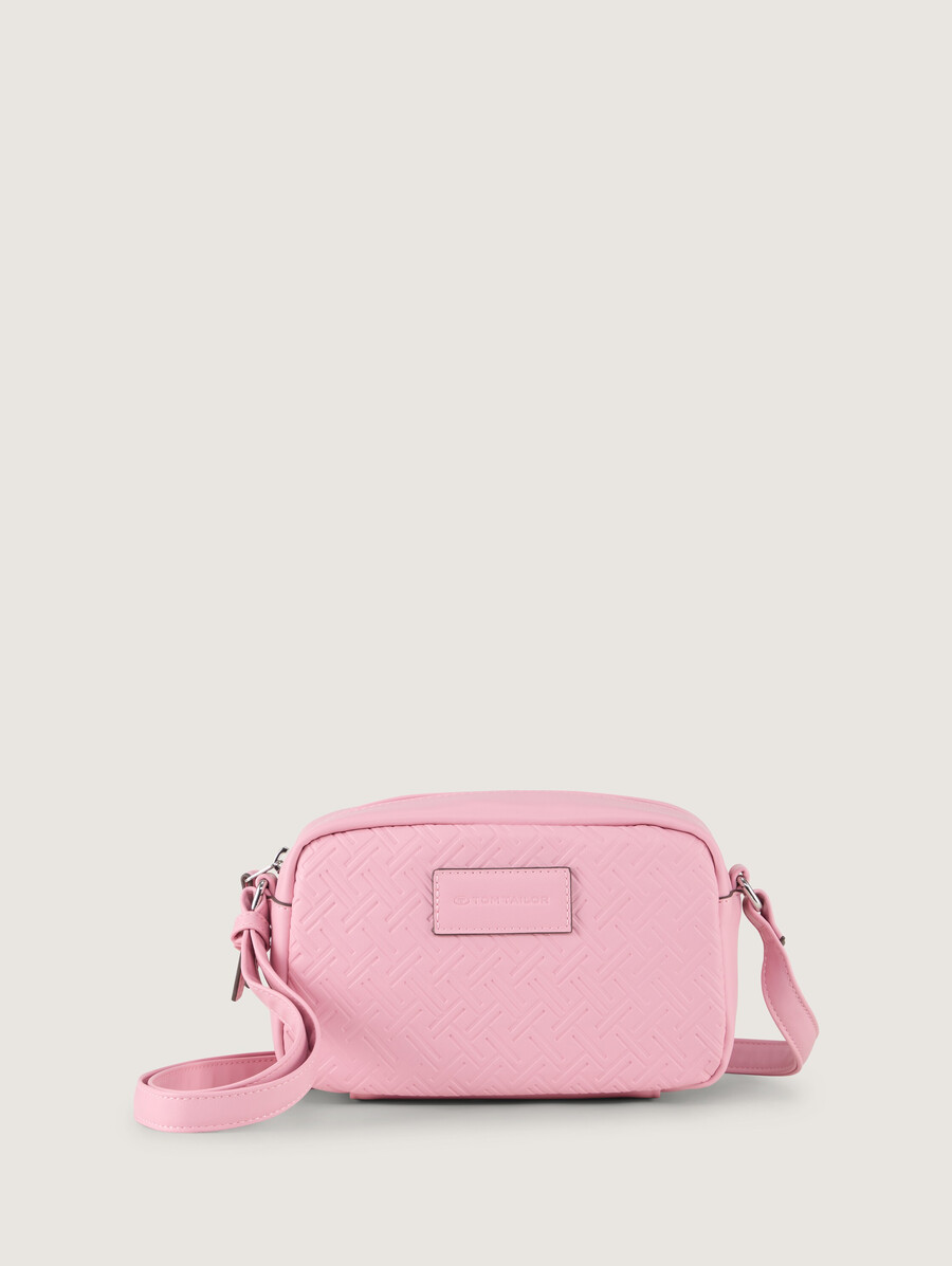 ttmirenda schultertasche mit geprägtem logo