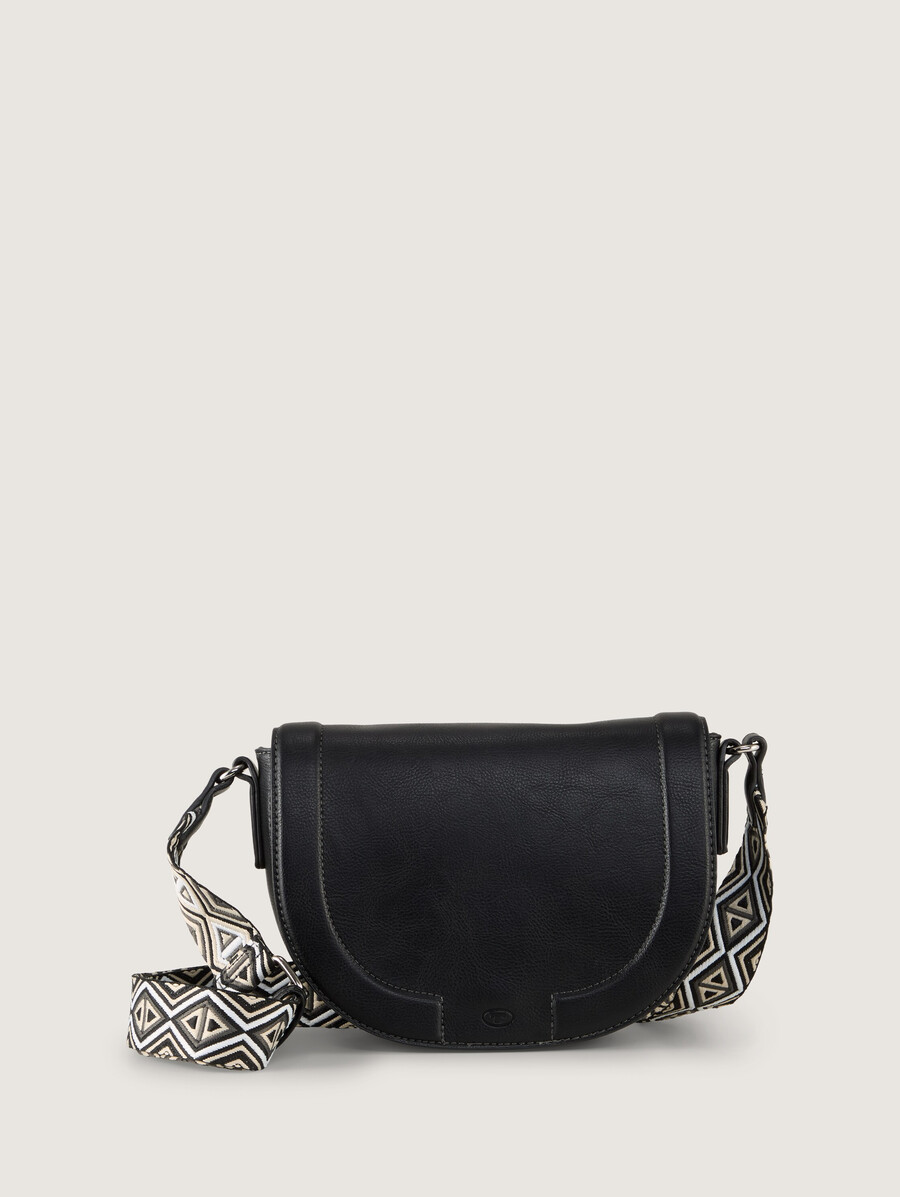 ttnani schultertasche mit gemustertem gewebtem riemen