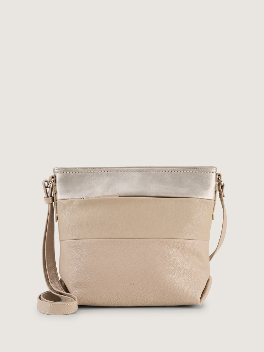 ttnicolina m schultertasche aus materialmix