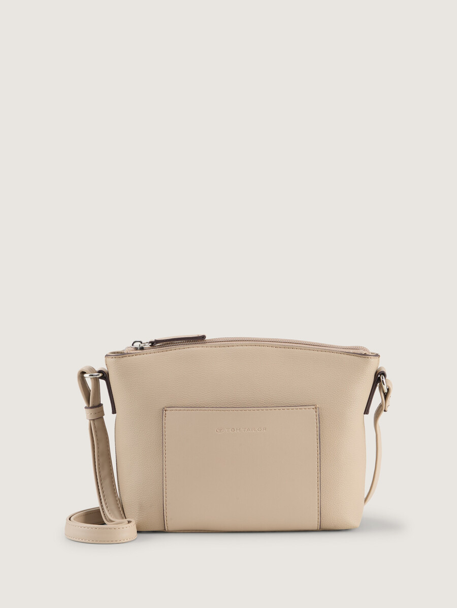 ttamaris s schultertasche mit kontrastnähten