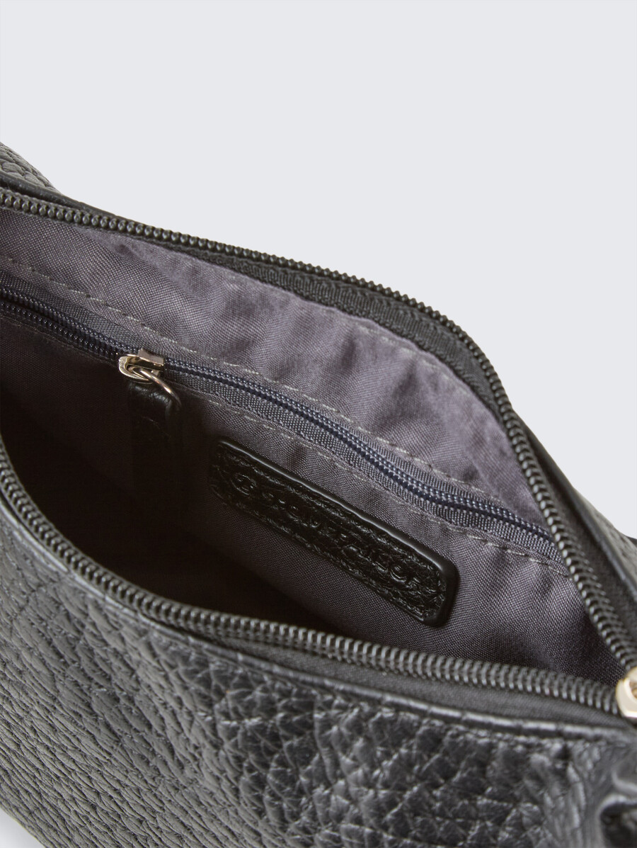 ttevelina s schultertasche aus genarbtem kunstleder