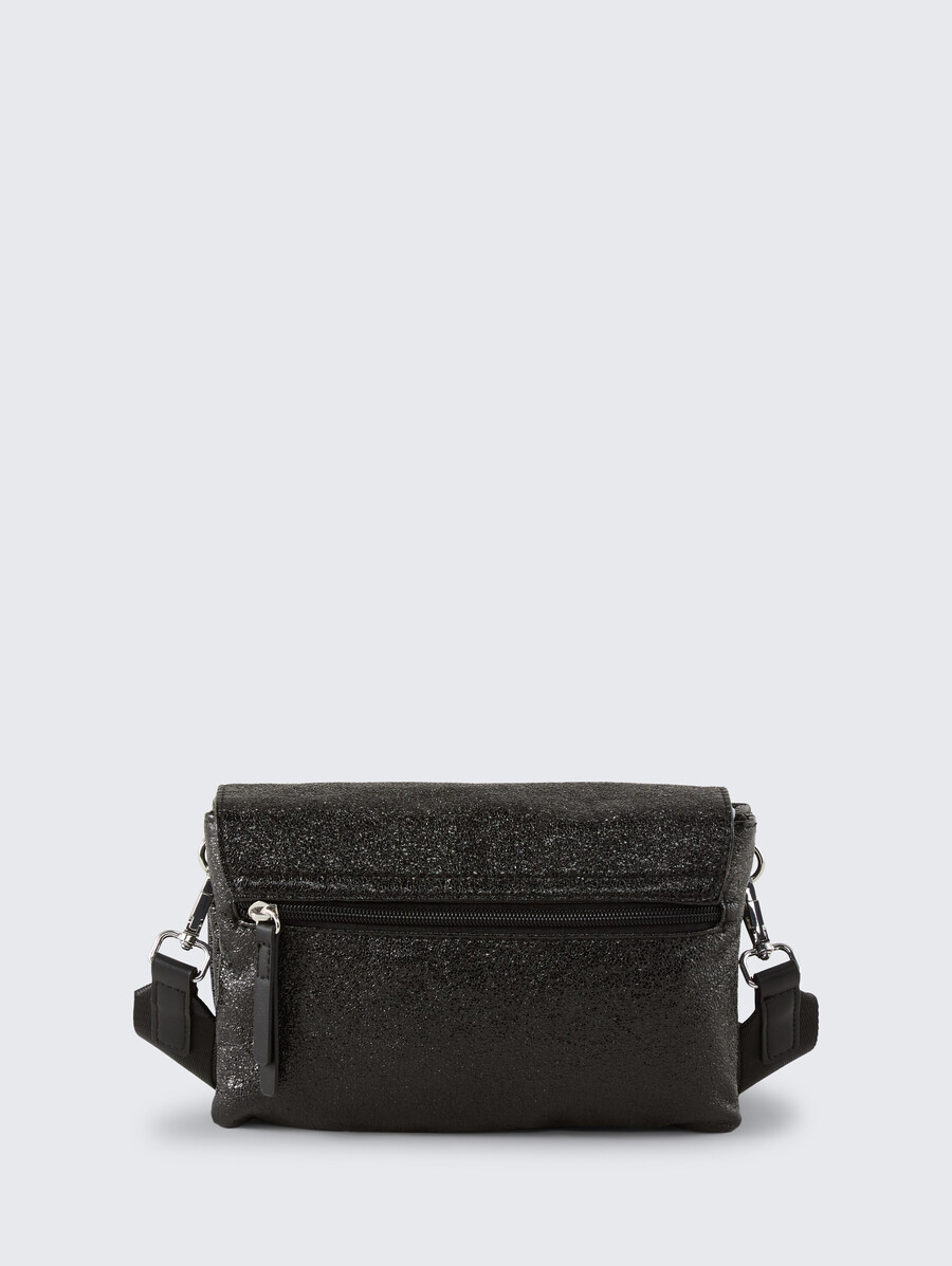 ttquinn s schultertasche in glitzeroptik