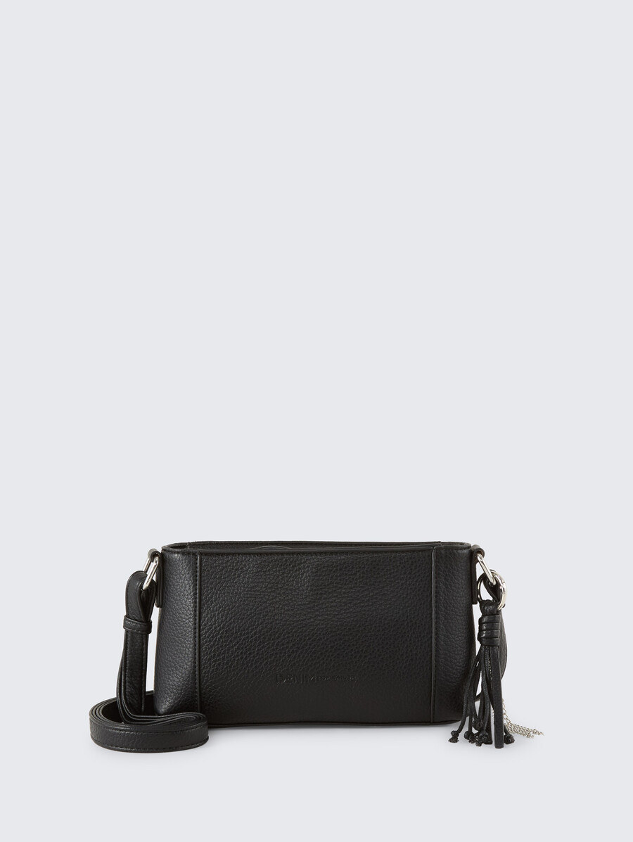 ttpriya s schultertasche mit ziernähten