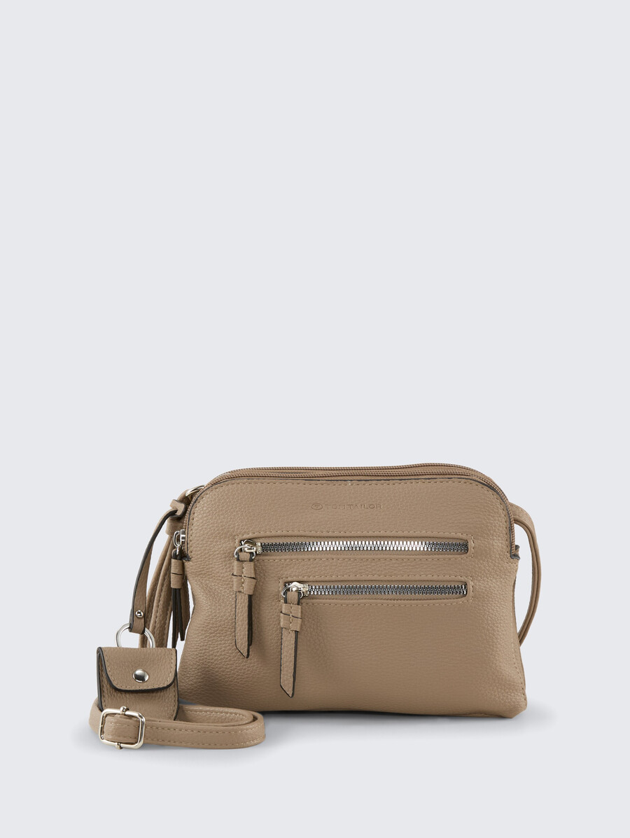 ttwinona s schultertasche mit reißverschlussdetails