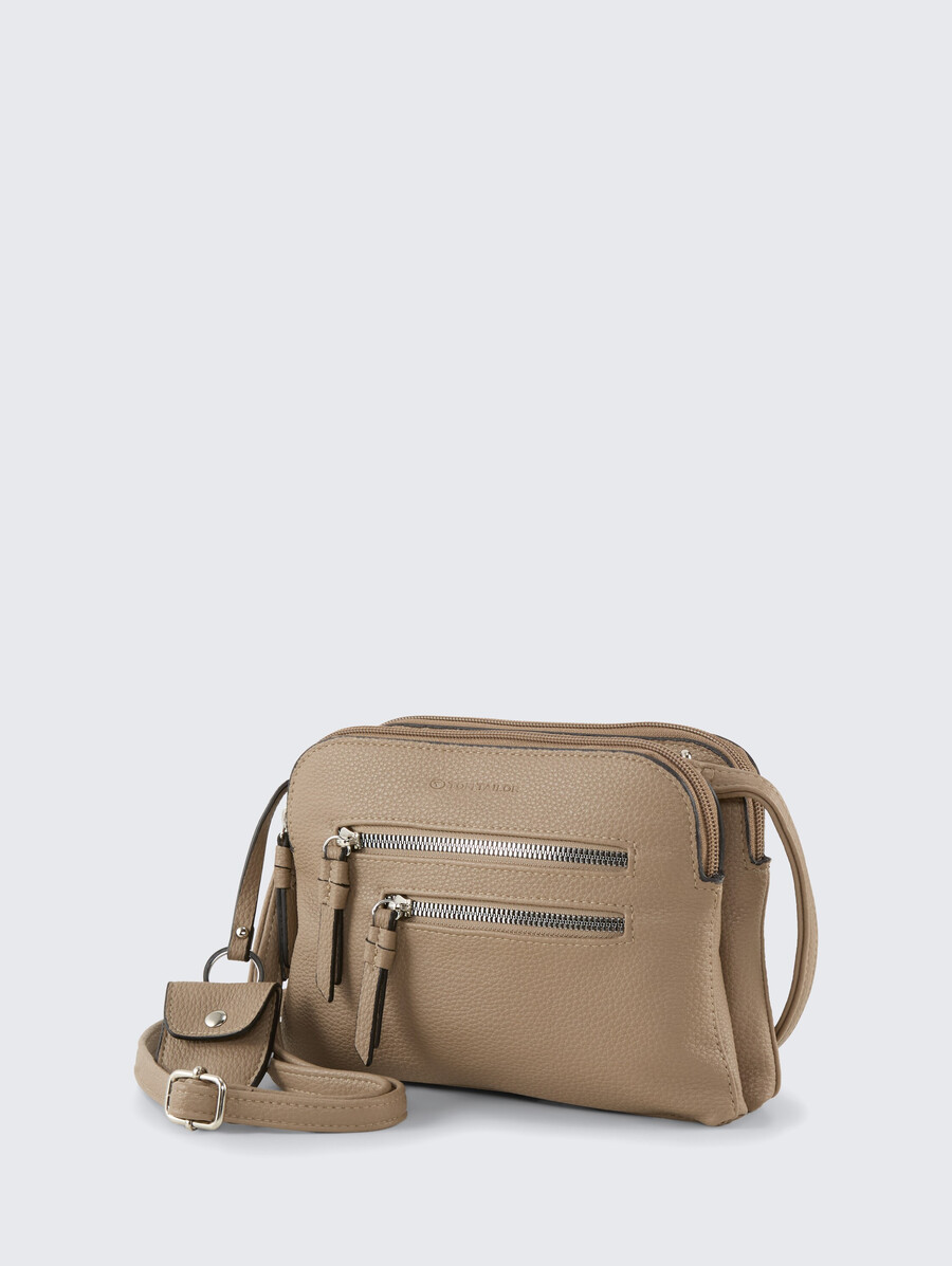 ttwinona s schultertasche mit reißverschlussdetails