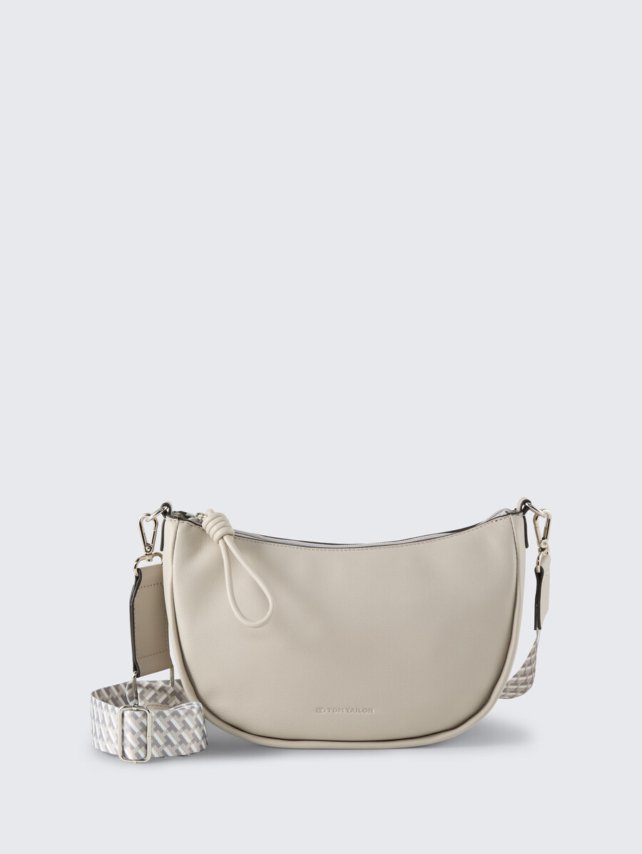 tttatiana schultertasche mit gemustertem gewebtem riemen