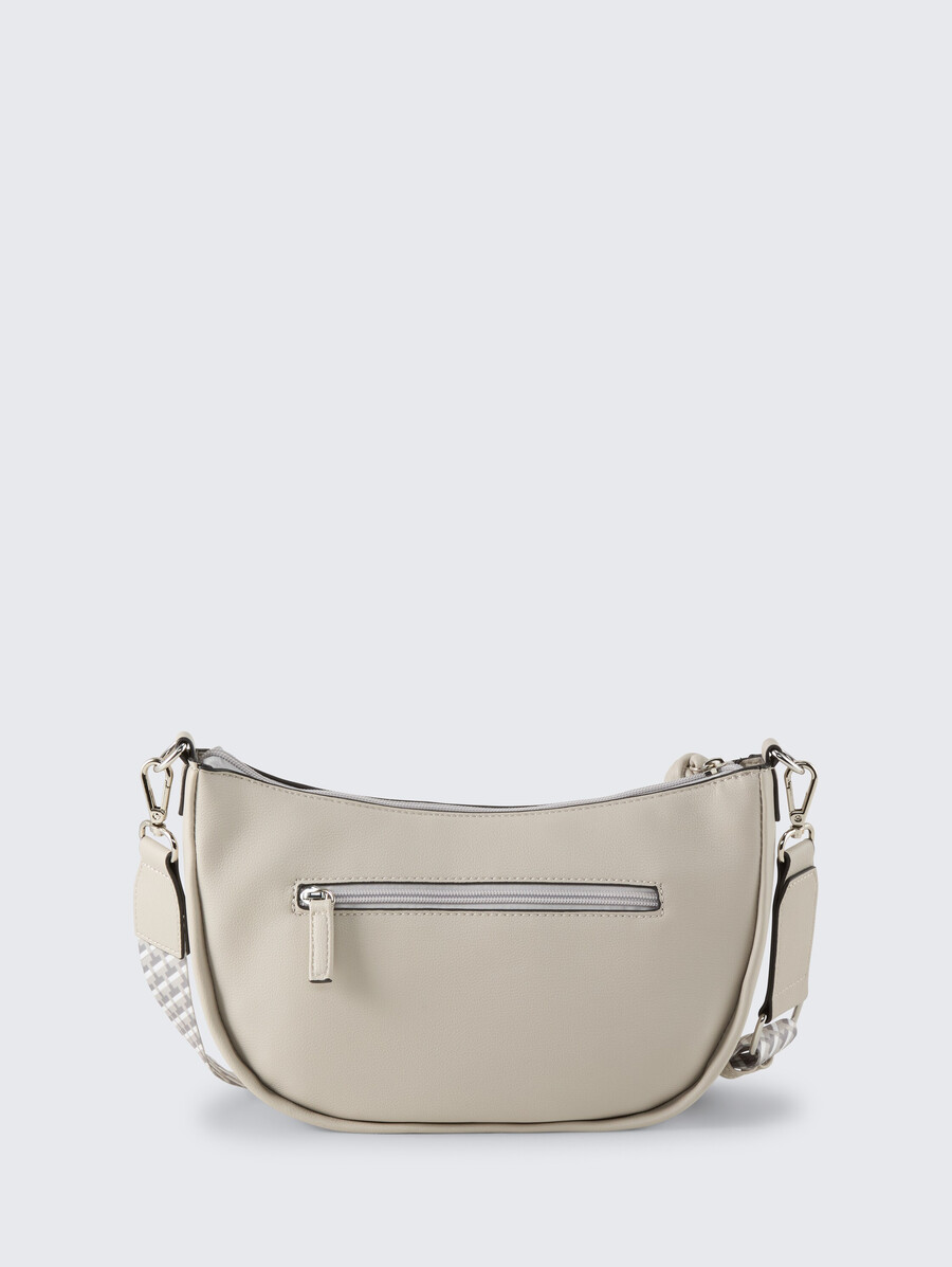 tttatiana schultertasche mit gemustertem gewebtem riemen