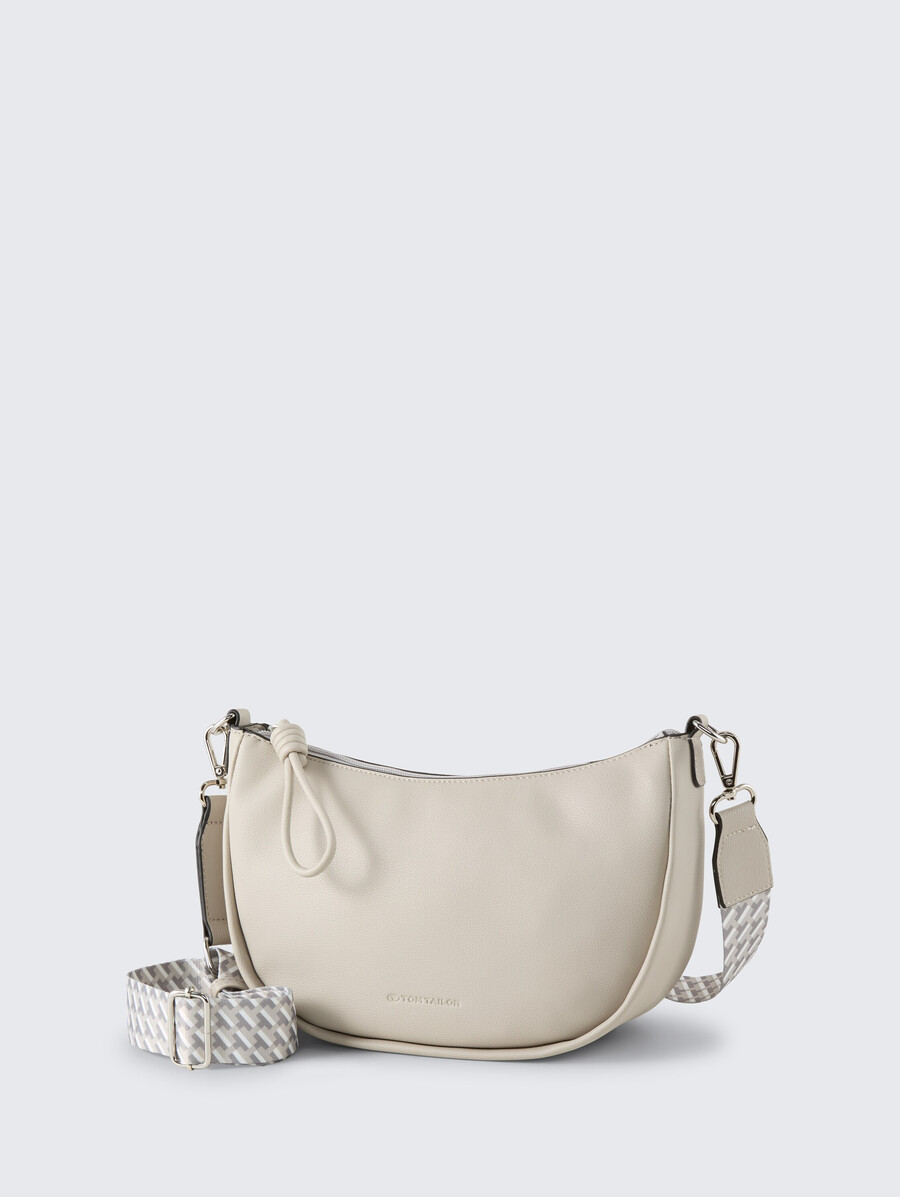 tttatiana schultertasche mit gemustertem gewebtem riemen