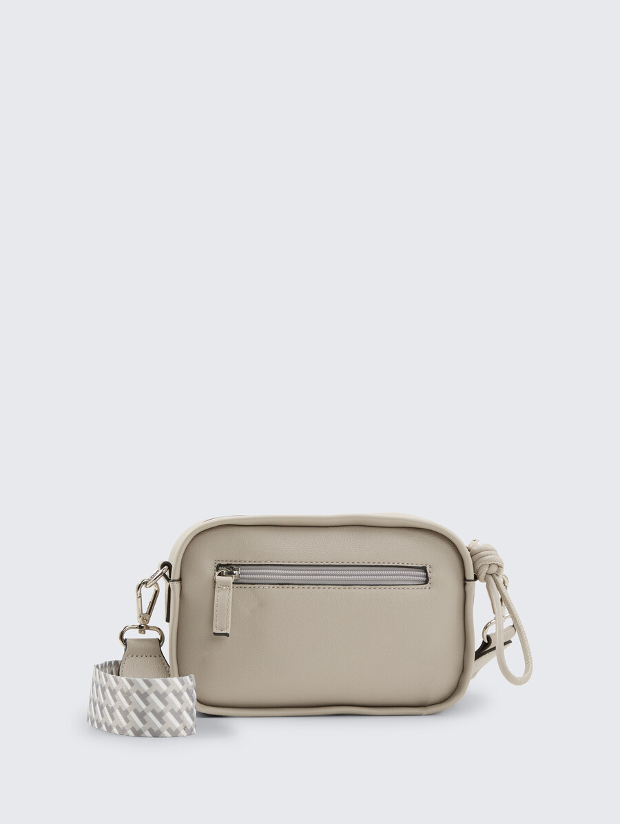 tttatiana schultertasche mit gemustertem gewebtem riemen