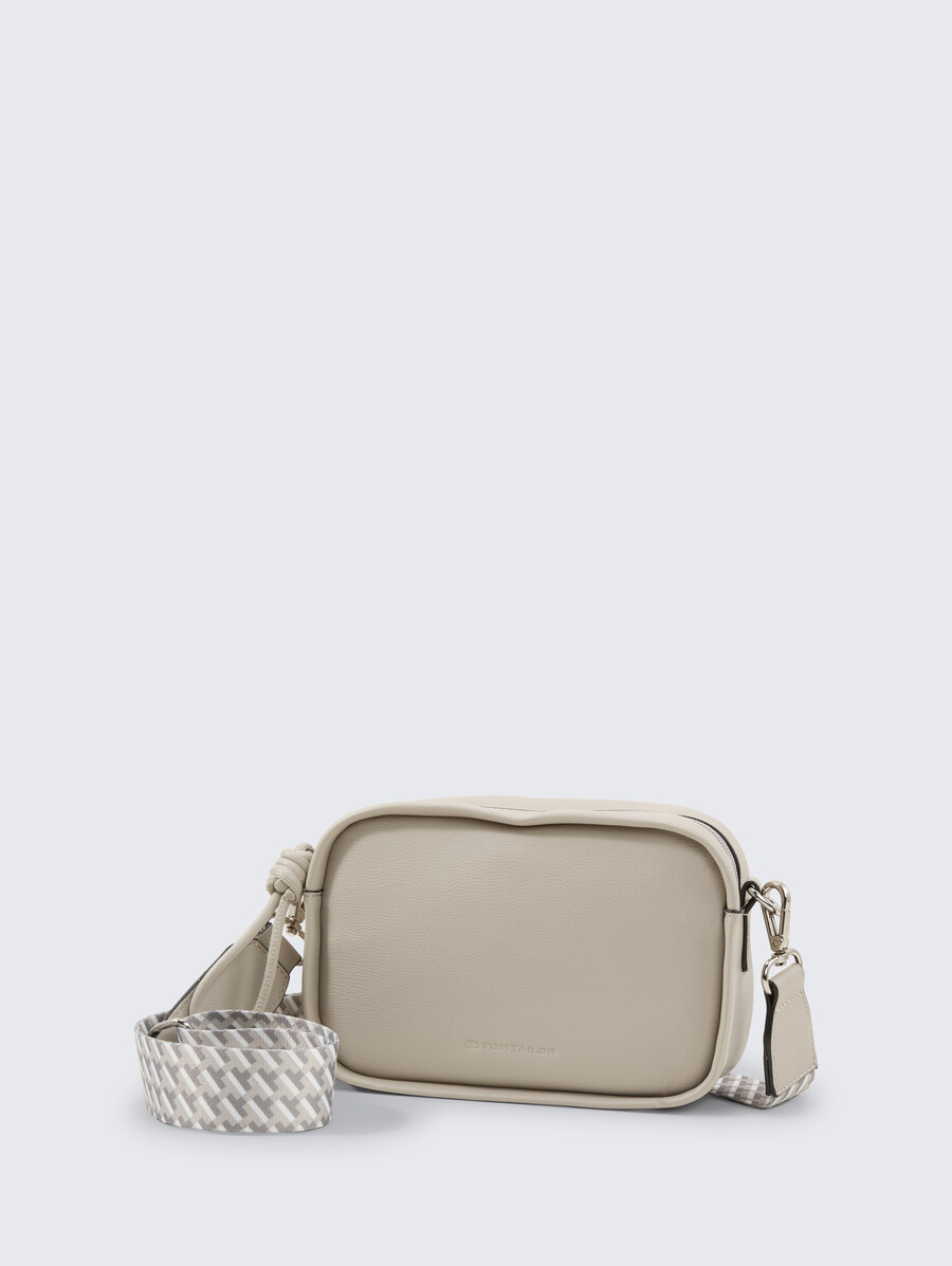 tttatiana schultertasche mit gemustertem gewebtem riemen