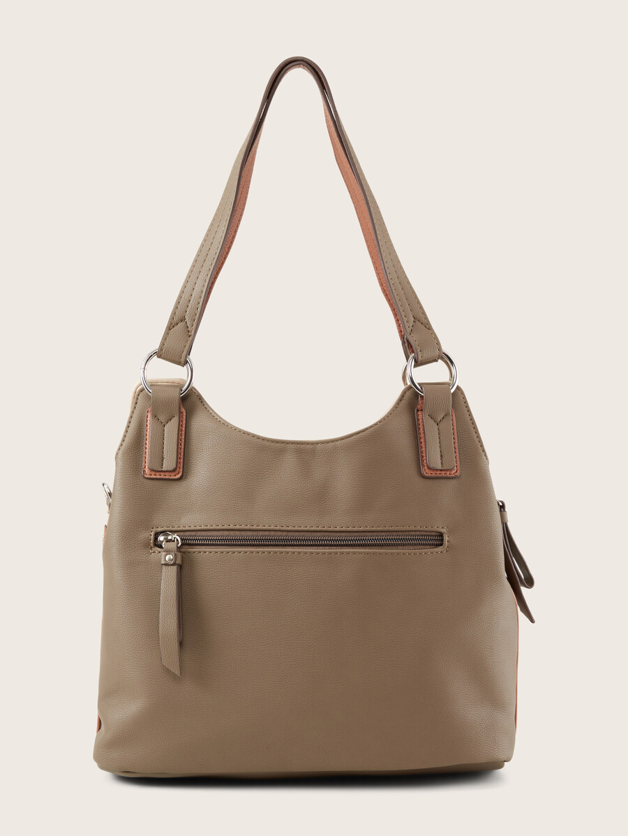 ttjule l shopper mit farbblockierung
