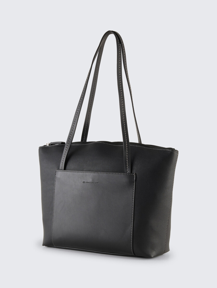 ttamaris l shopper aus kunstleder